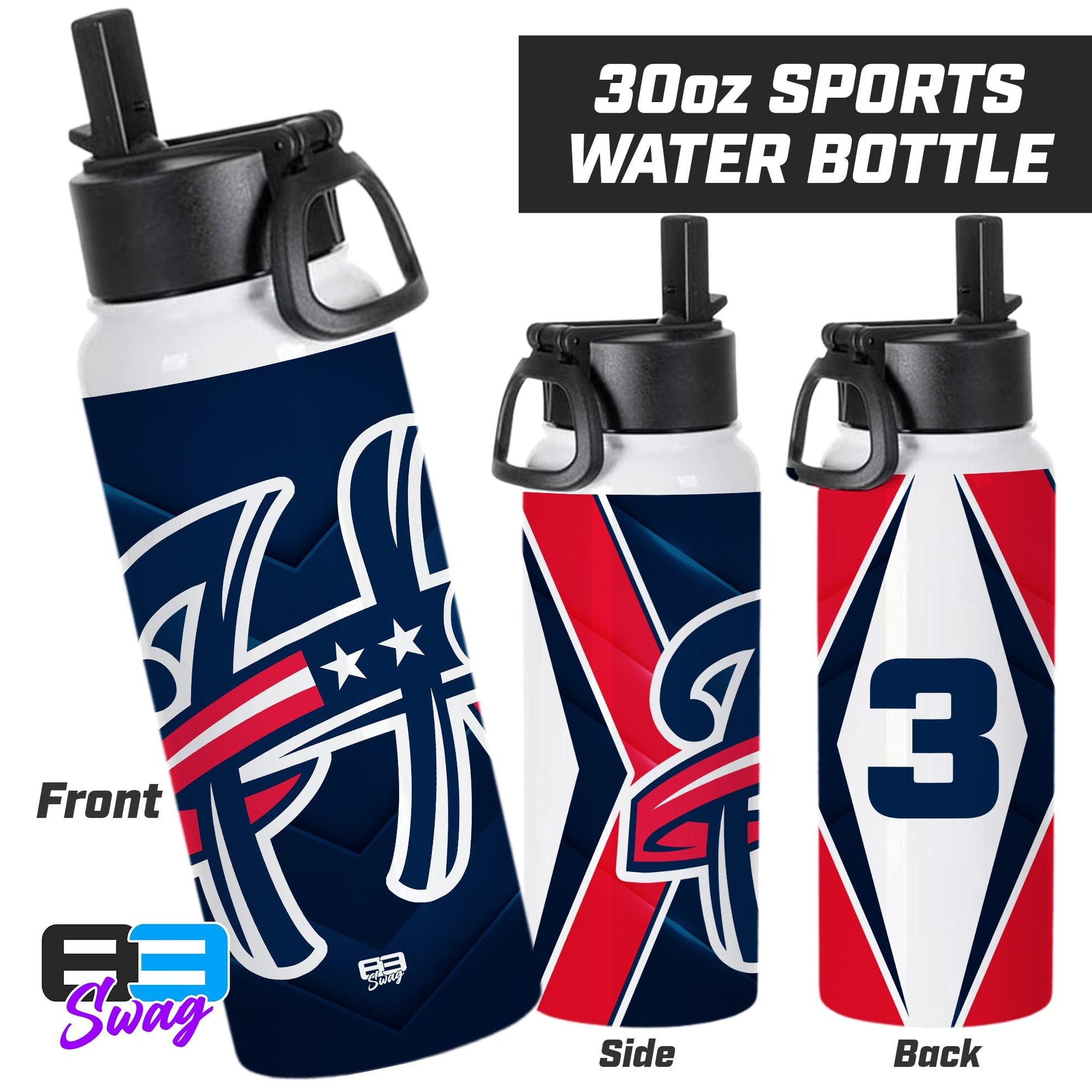 30oz Sports Tumbler - Hooten Hitters - 83Swag