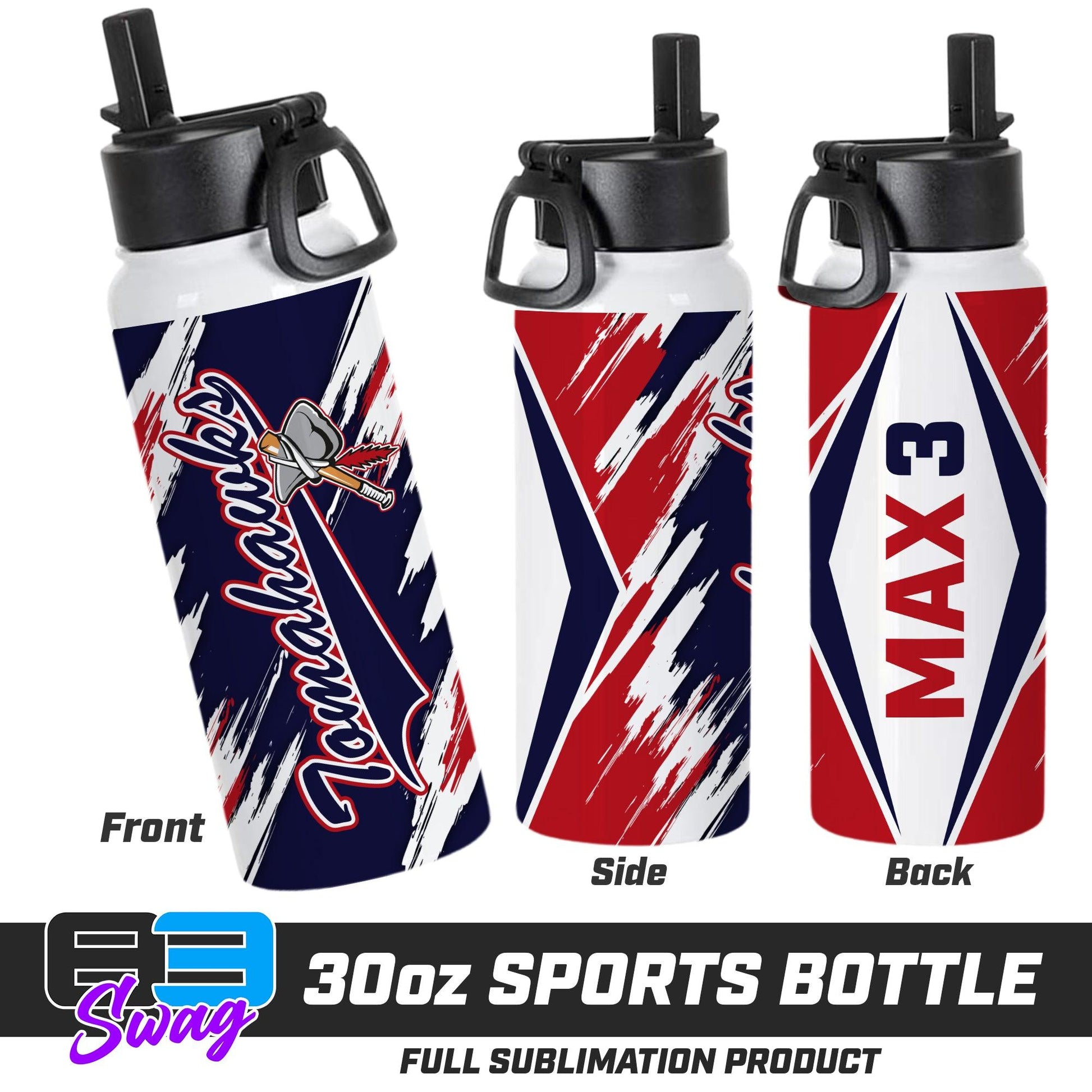 30oz Sports Tumbler - Land O Lakes Tomahawks Baseball - 83Swag