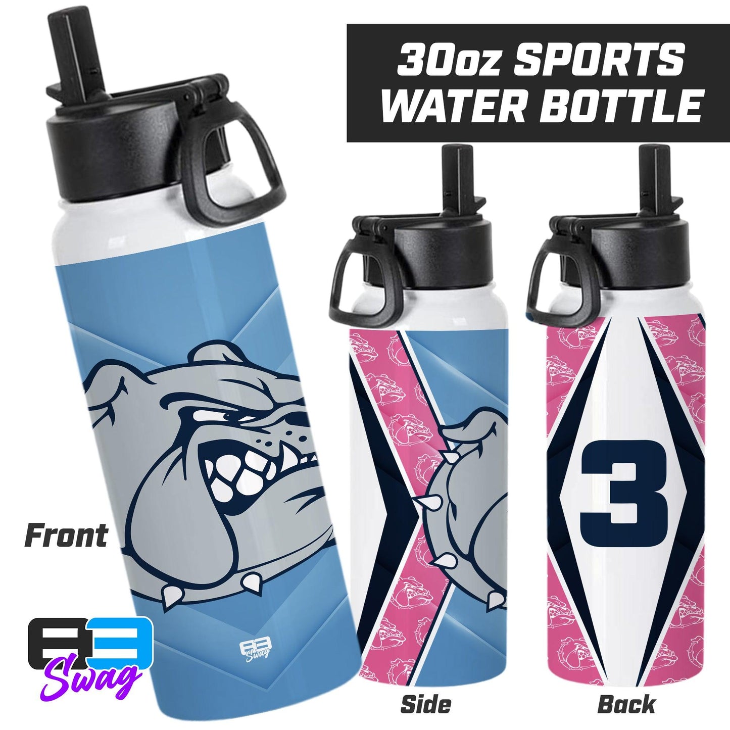 30oz Sports Tumbler - Maumelle Bulldogs Baseball 2 - 83Swag