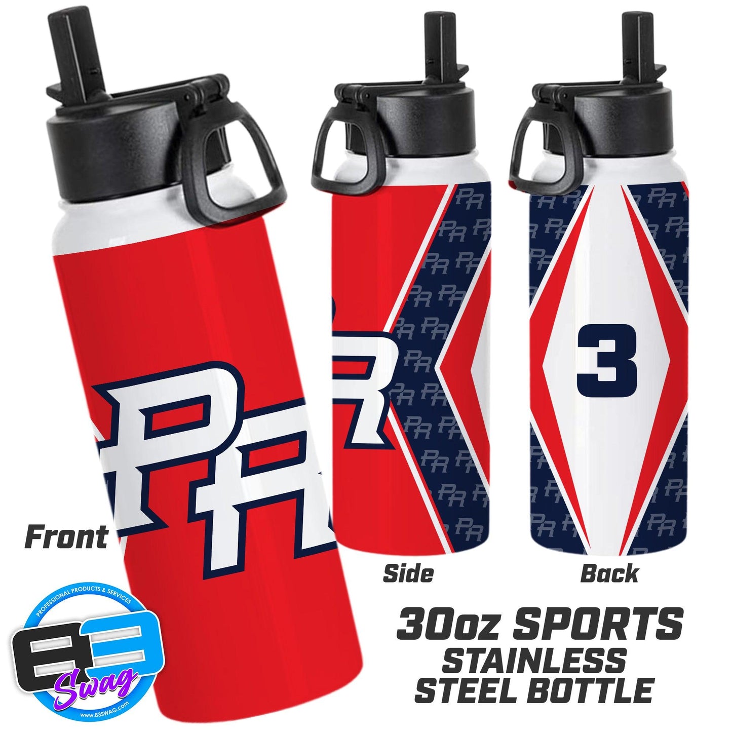 30oz Sports Tumbler - Pike Road Baseball - 83Swag