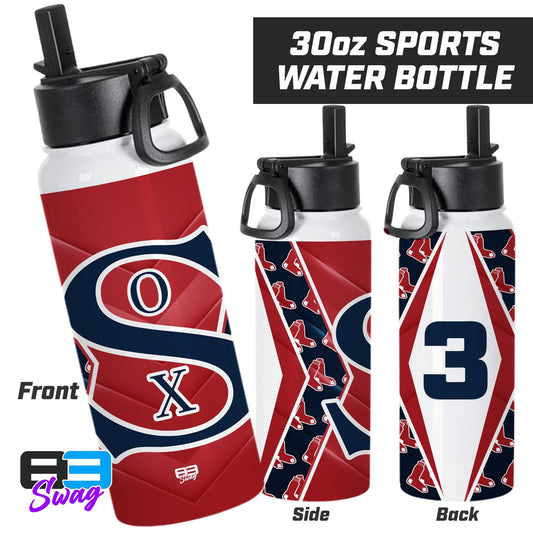 30oz Sports Tumbler - Red Sox Baseball - Wichita - 83Swag