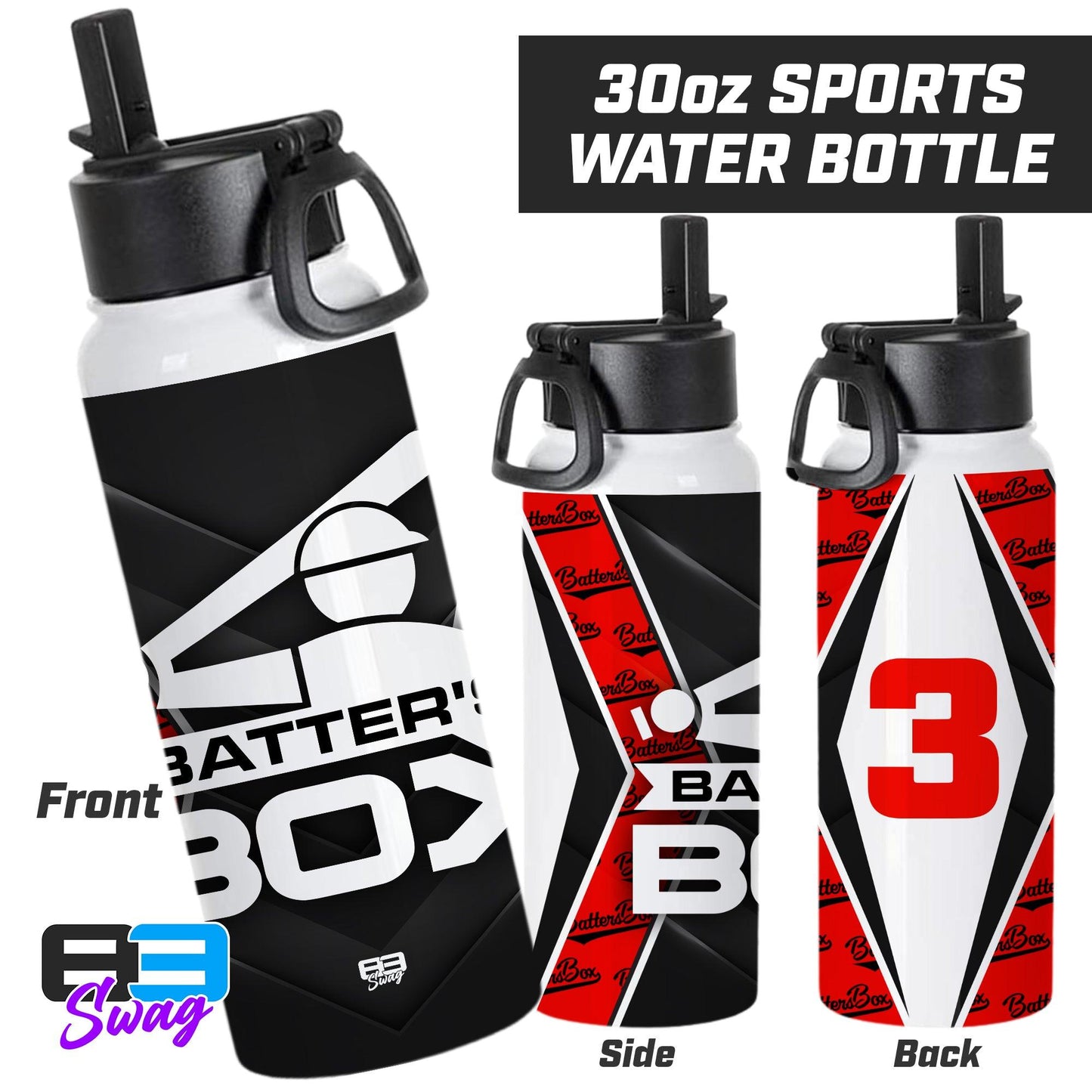 30oz Sports Tumbler - The Batters Box - 83Swag