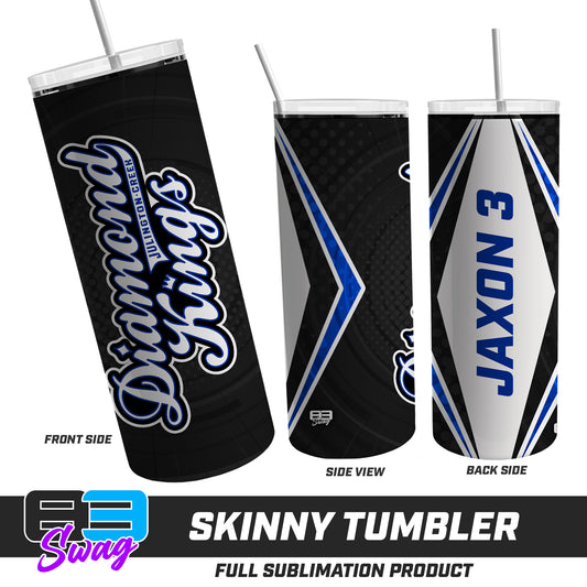 CUSTOM Skinny Metal Tumbler - JCB - Julington Creek Baseball