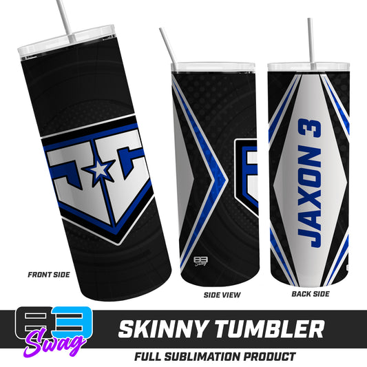 CUSTOM Skinny Metal Tumbler - JCB - Julington Creek Baseball