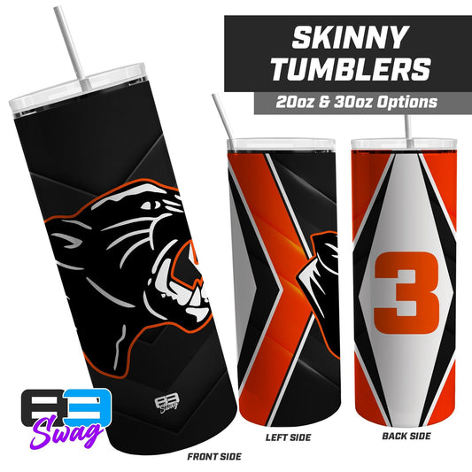 Stockbridge Panthers - 20oz & 30oz Skinny Tumbler - 83Swag