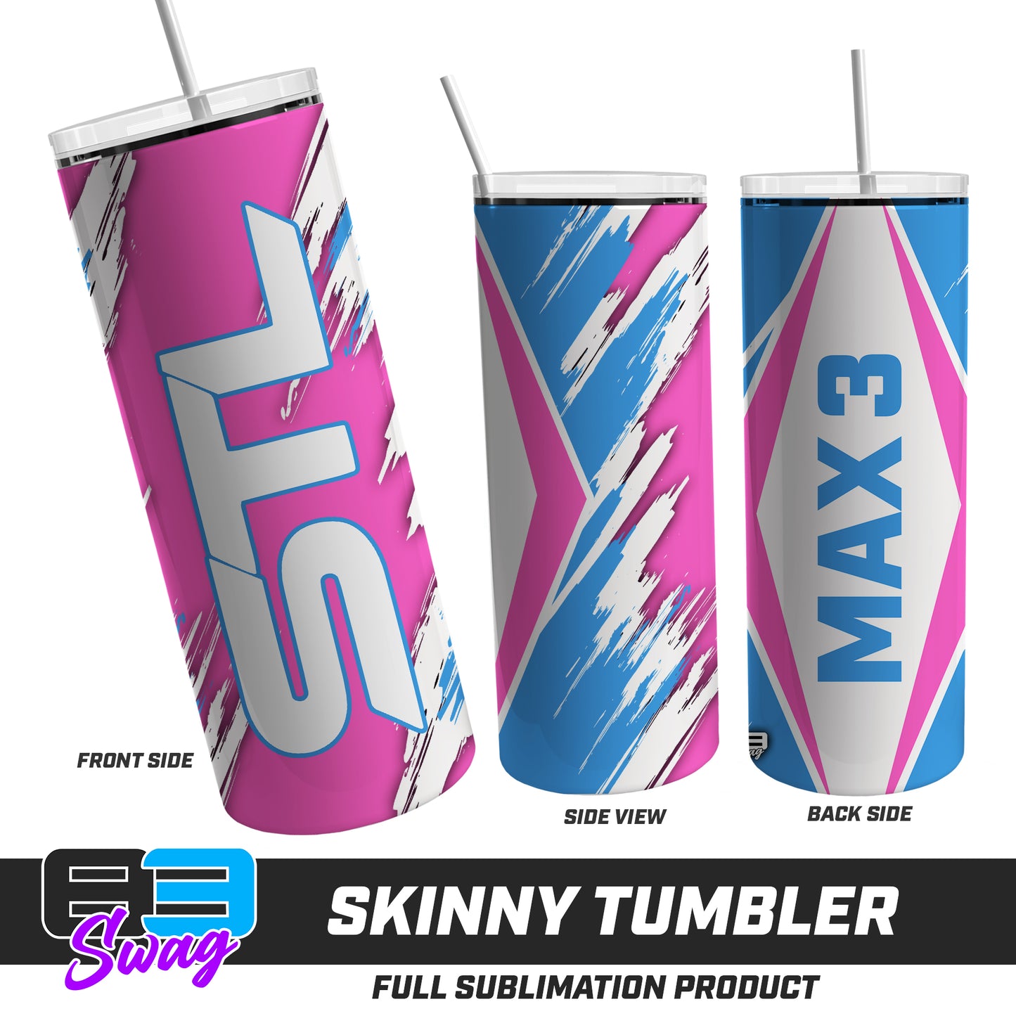 Skinny Metal Tumbler - Small Town Legends
