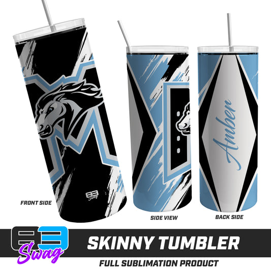 Skinny Metal Tumbler - MHS Dance