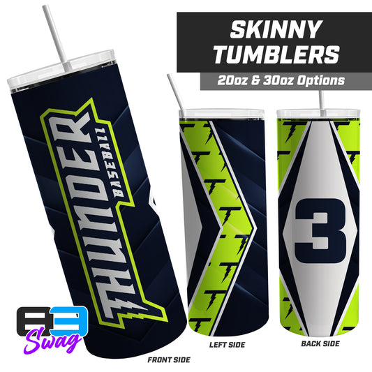 PVAA Thunder 2024 Edition - 20oz & 30oz Skinny Tumbler