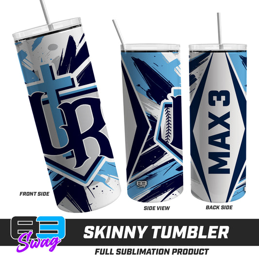 Skinny Metal Tumbler - Reign Baseball