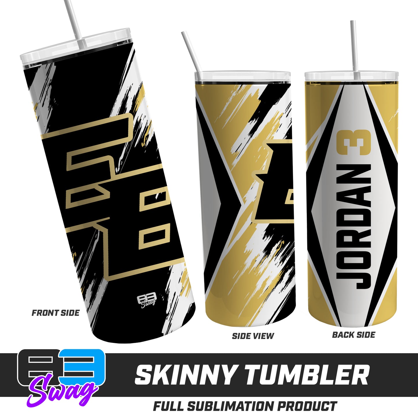 Skinny Metal Tumbler - Elite Baseball