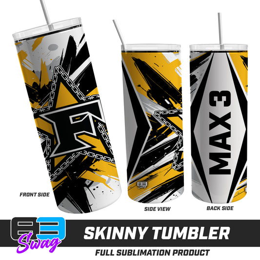 Skinny Metal Tumbler - 5 Star Mafia Baseball V.2026