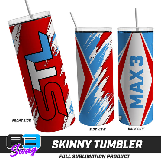 Skinny Metal Tumbler - Small Town Legends
