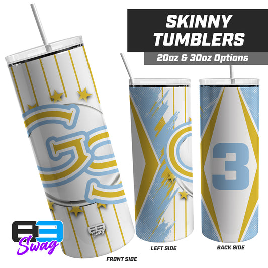 Golden Spikes Baseball 2024 Edition - 20oz & 30oz Skinny Tumbler