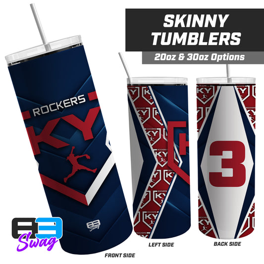 KY Rockers Softball - 20oz & 30oz Skinny Tumbler