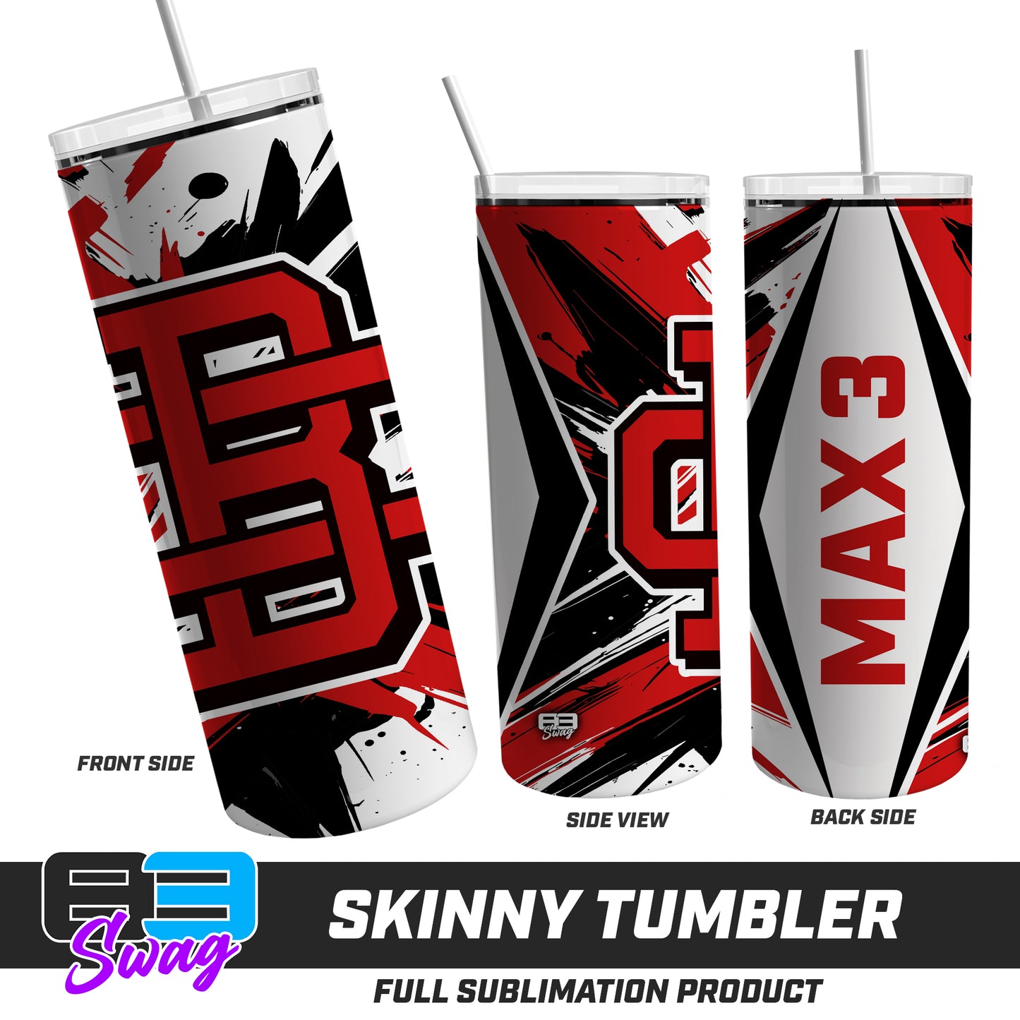Skinny Metal Tumbler - CBC Baseball
