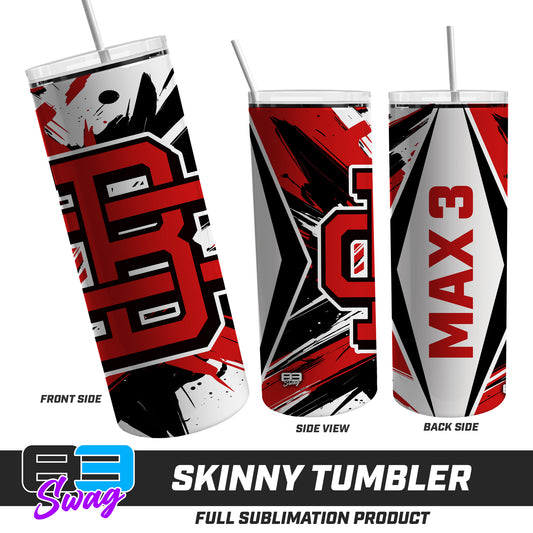 Skinny Metal Tumbler - CBC Baseball