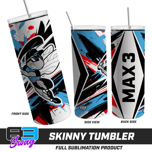 Skinny Metal Tumbler - NBC Gnats Baseball 2026 VERSION