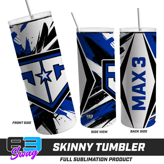 Skinny Metal Tumbler - JCB - Julington Creek Baseball 2026 VERSION