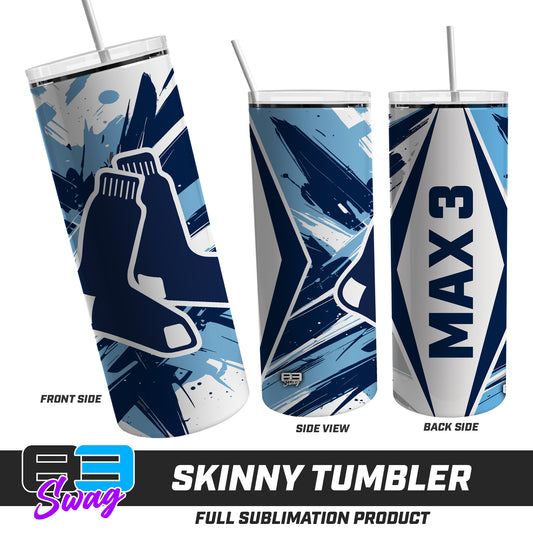 Skinny Metal Tumbler - Blue Sox 2026 VERSION