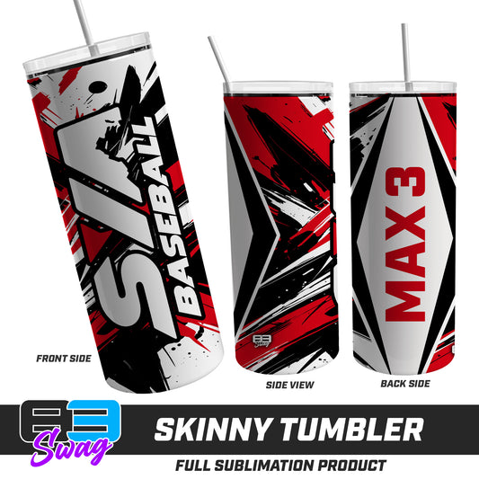 Skinny Metal Tumbler - SYA Baseball