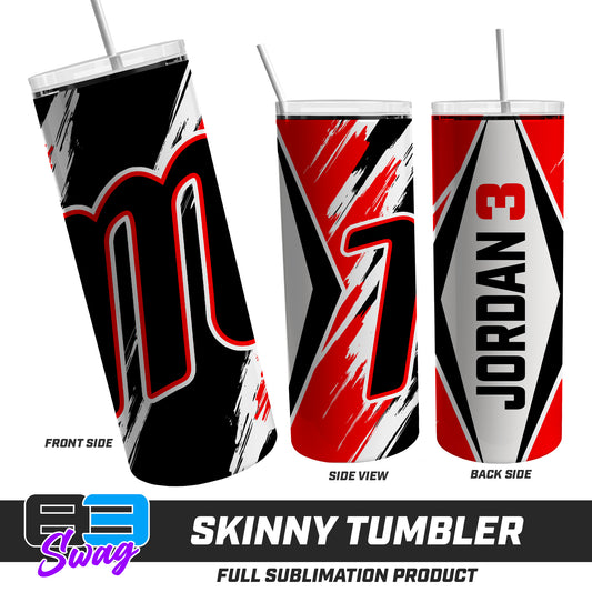 Skinny Metal Tumbler - SYA Mets