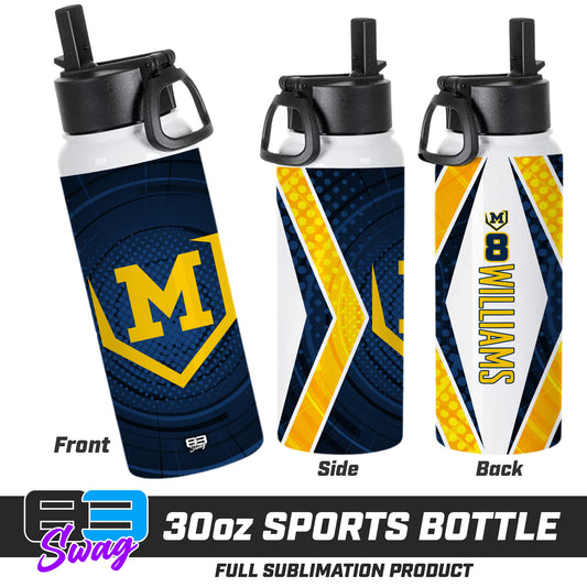 CUSTOM 30oz Sports Tumbler - Midland Bandits Baseball