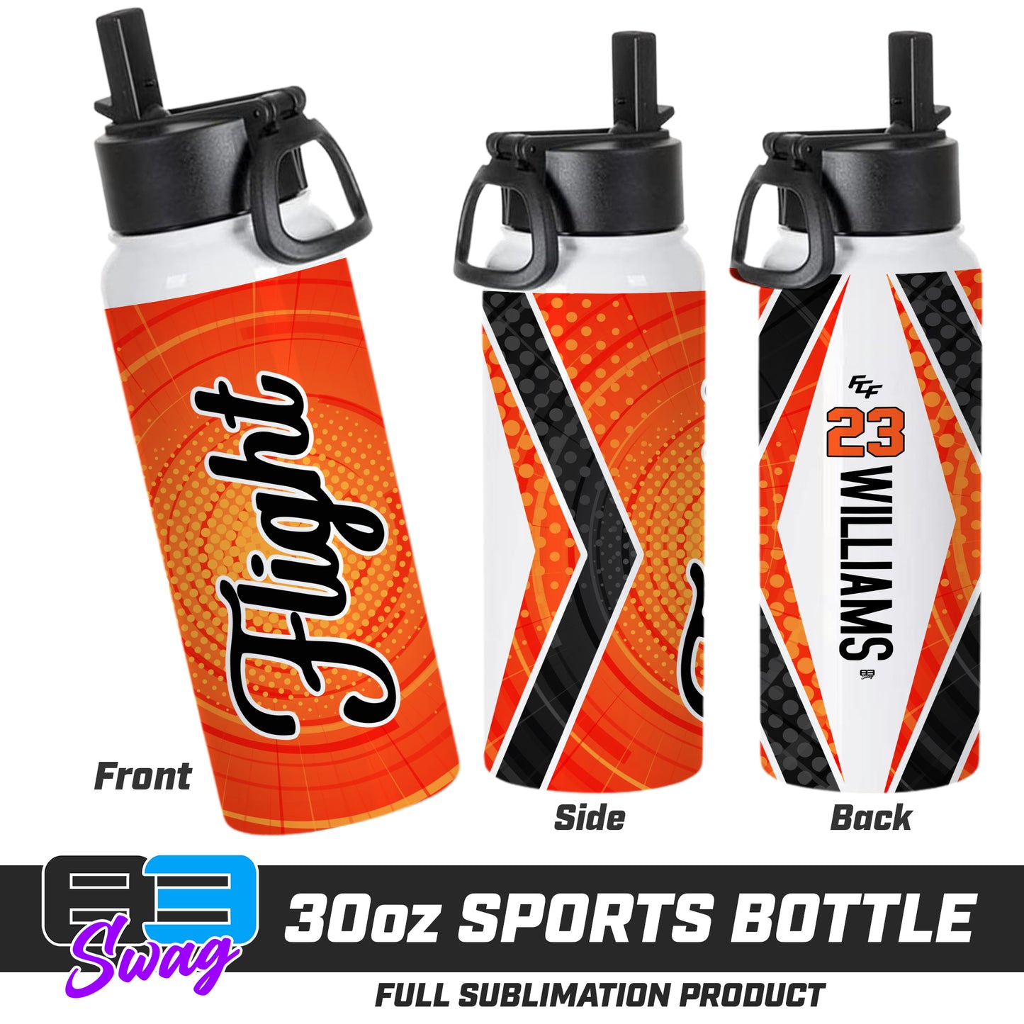 CUSTOM 30oz Sports Tumbler - FCF Flight Baseball