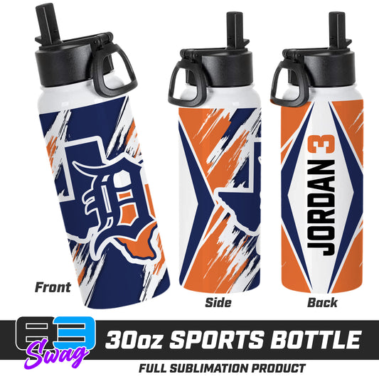 30oz Sports Tumbler - Dallas Tigers Baseball