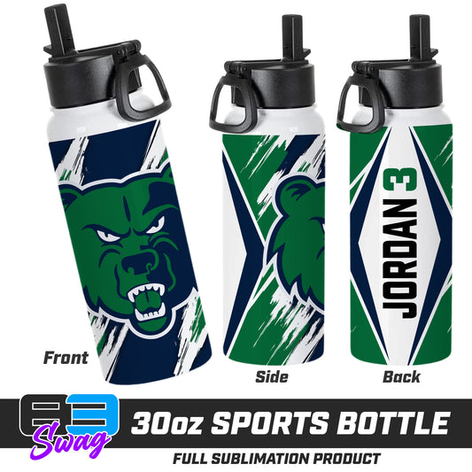 30oz Sports Tumbler - Creekview Grizzlies