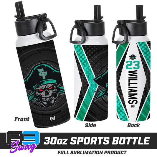 CUSTOM 30oz Sports Tumbler - South Florida Pirates