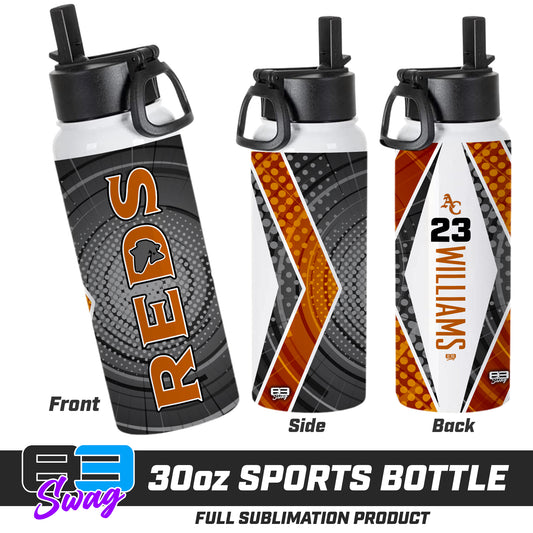 CUSTOM 30oz Sports Tumbler - ANCIENT CITY REDS