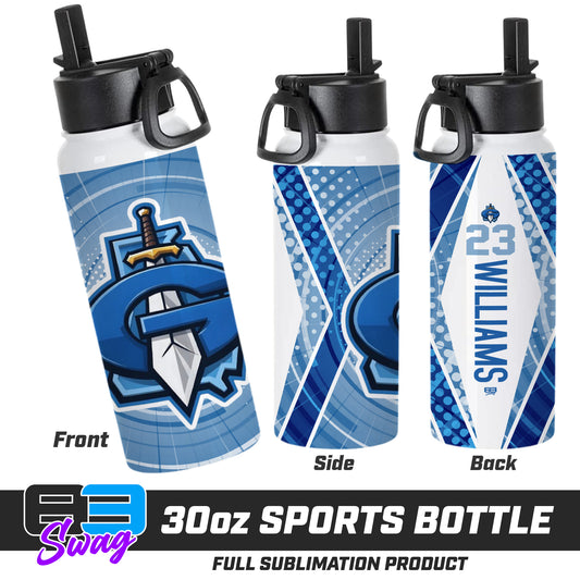 CUSTOM 30oz Sports Tumbler - Georgia Titans Elite Baseball