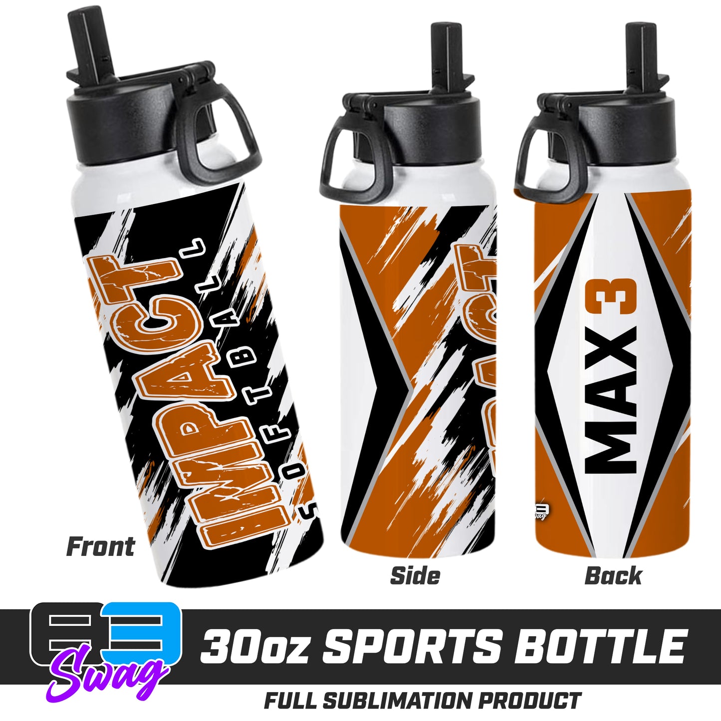 30oz Sports Tumbler - Impact Softball