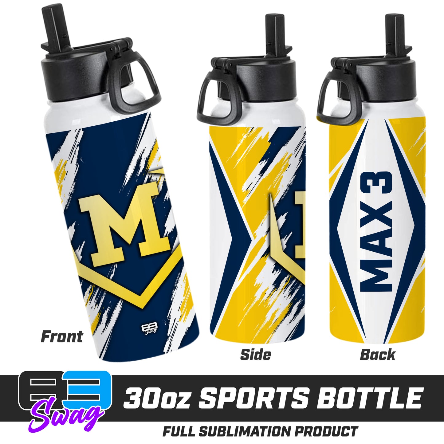 30oz Sports Tumbler - Midland Bandits Baseball