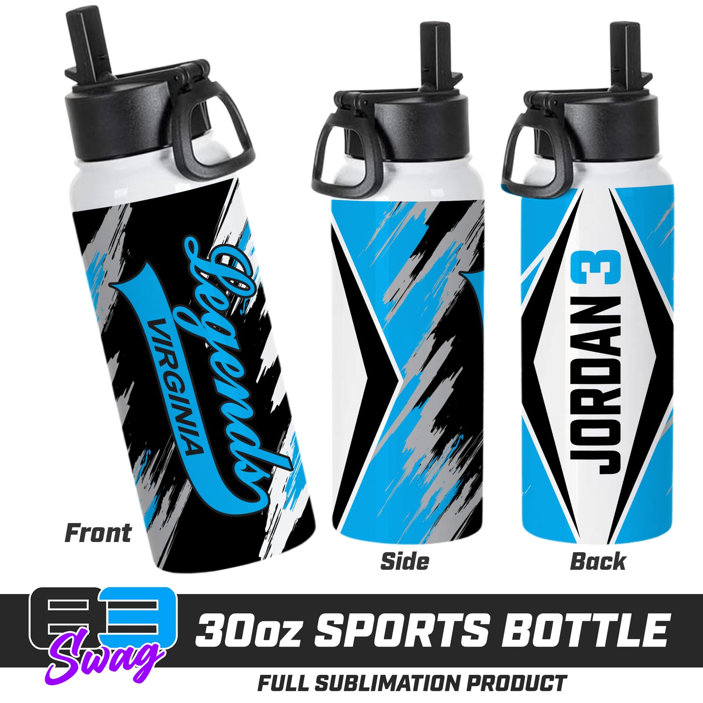 30oz Sports Tumbler - Virginia Legends Softball