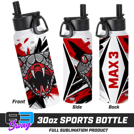 30oz Sports Tumbler - Black Creek Cottonmouths