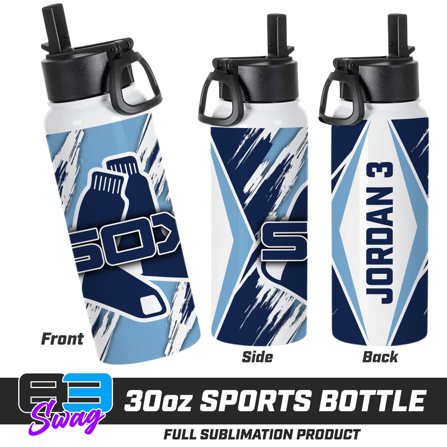 30oz Sports Tumbler - Blue Sox