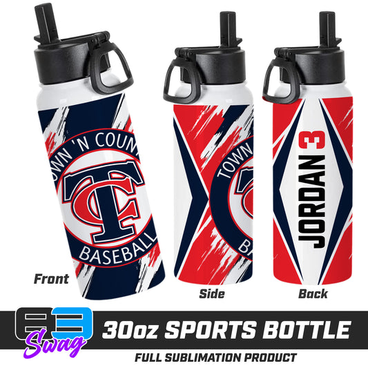 30oz Sports Tumbler - Town N Country Baseball