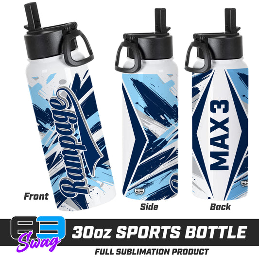30oz Sports Tumbler - Mississippi Rampage 2030 Softball V.26