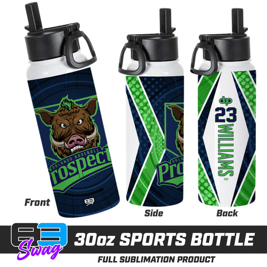CUSTOM 30oz Sports Tumbler - Orlando Prospects Baseball - OBP - War Hogs