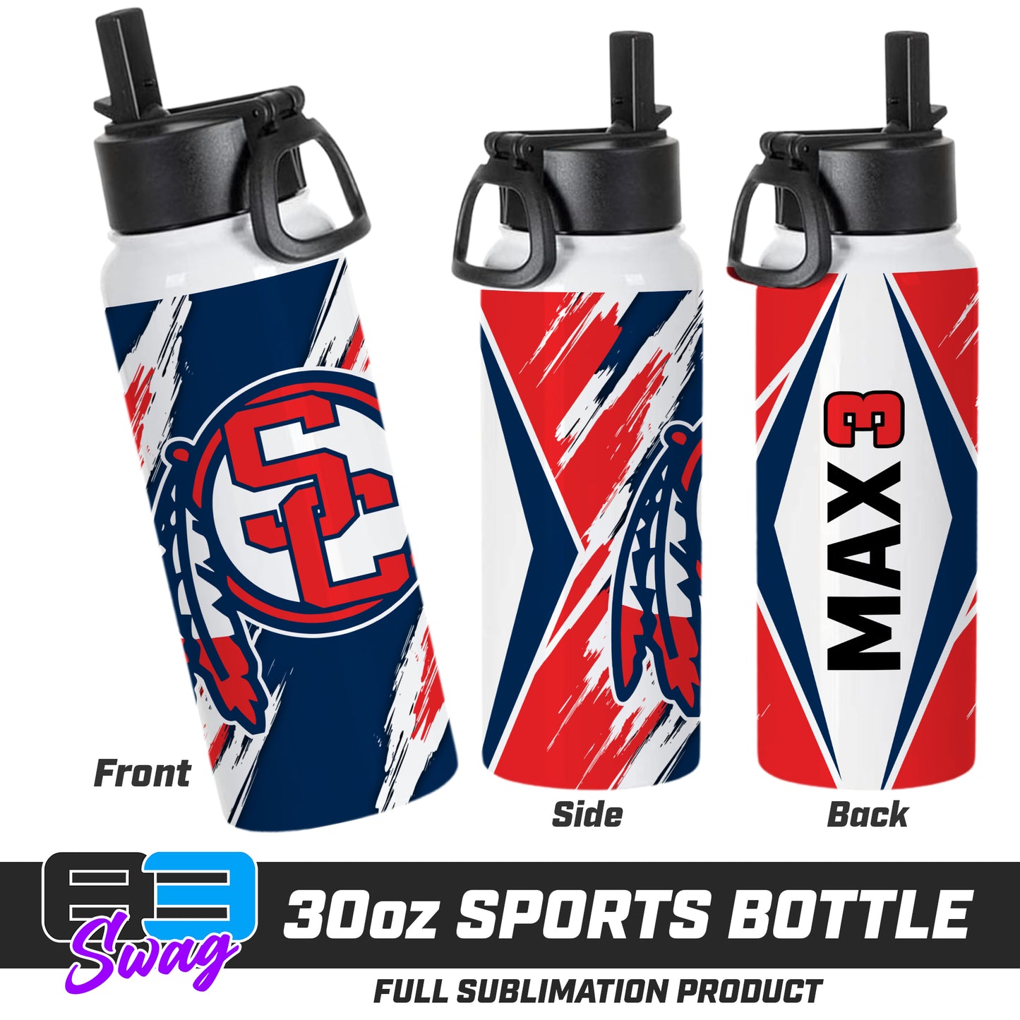 30oz Sports Tumbler - South Cherokee Indians