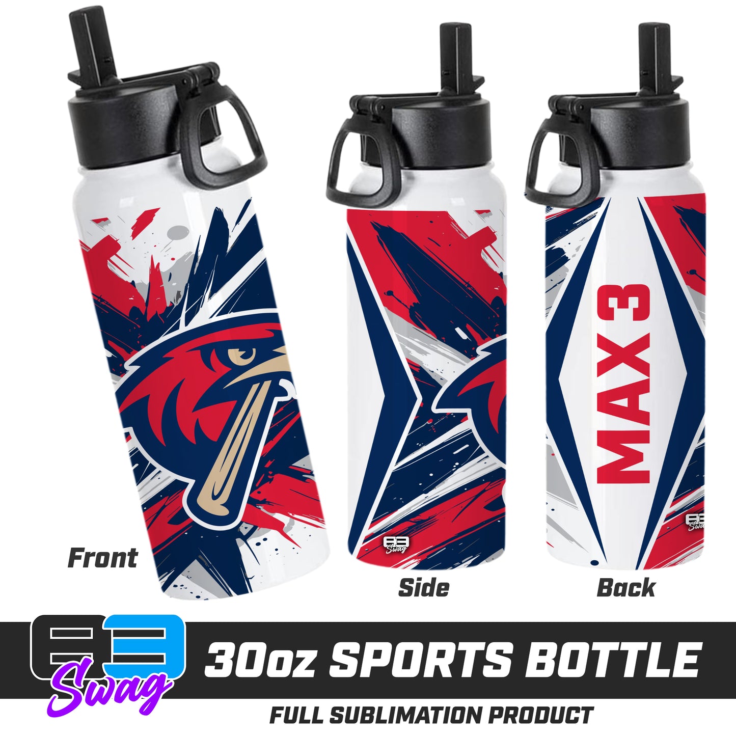 30oz Sports Tumbler - MSA Redtails Baseball