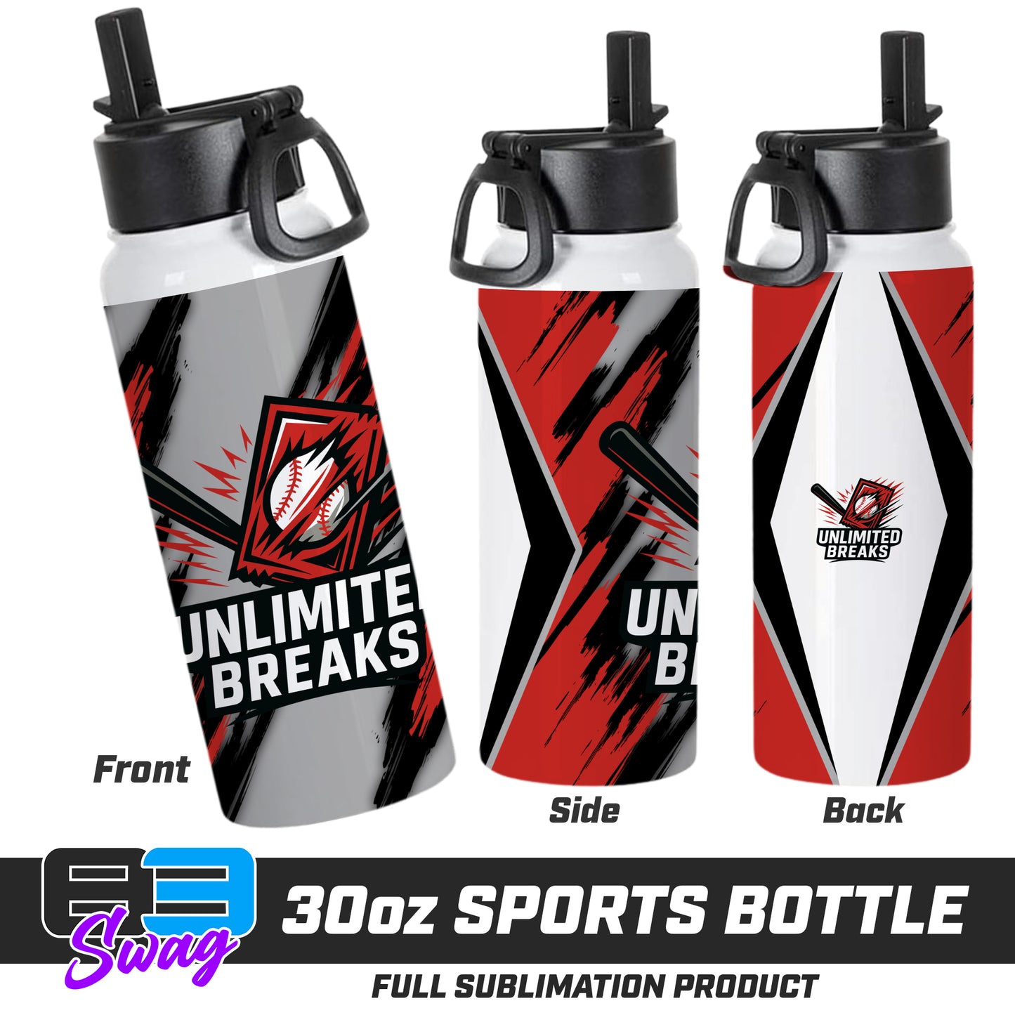 30oz Sports Tumbler - Unlimited Breaks