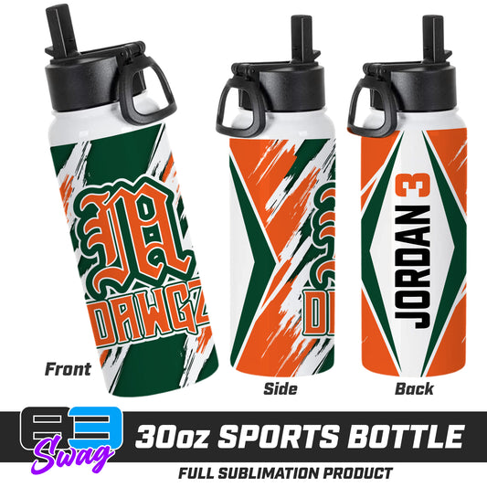 30oz Sports Tumbler - Miami Metro Dawgz