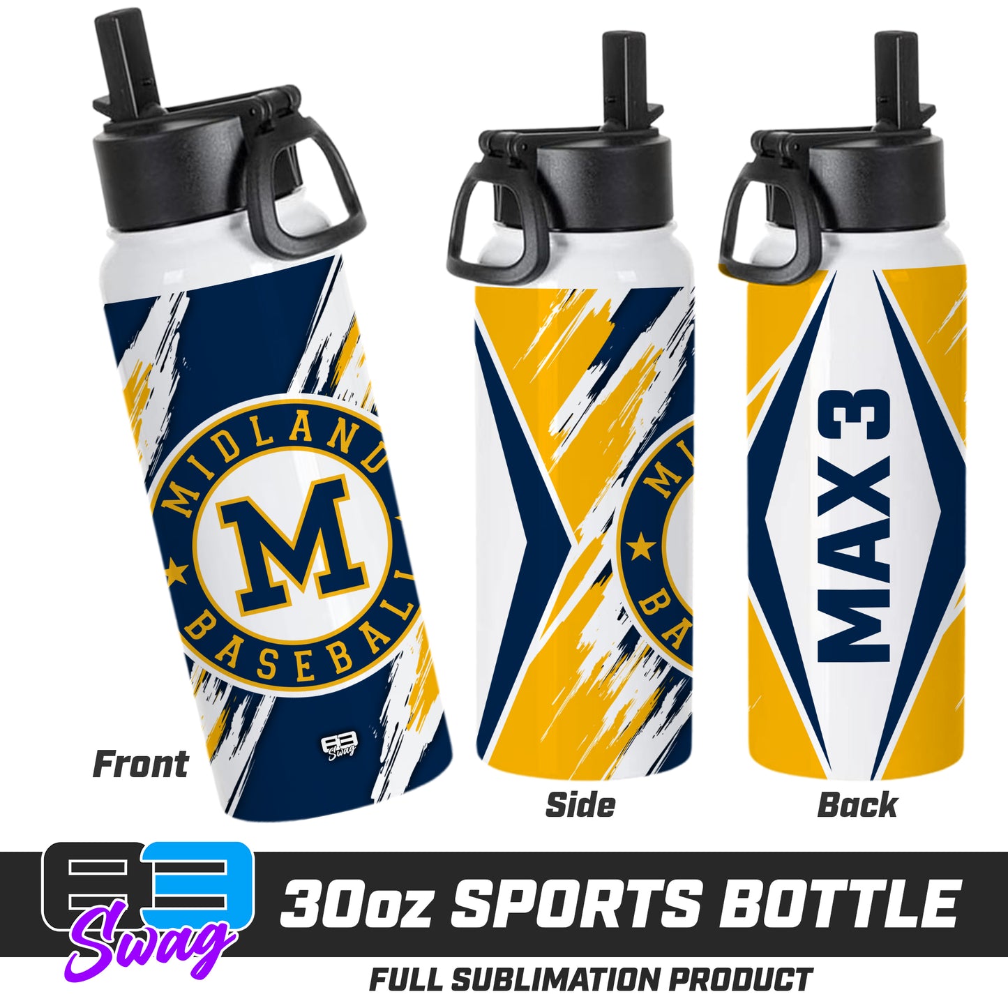 30oz Sports Tumbler - Midland Baseball