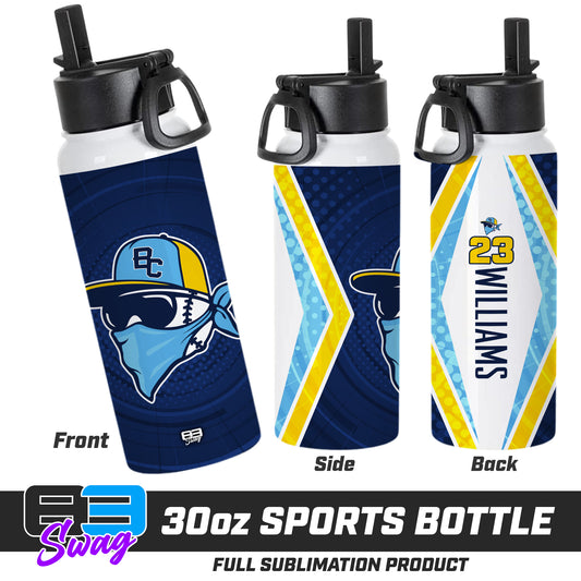 CUSTOM 30oz Sports Tumbler - Bold City Bandits Baseball