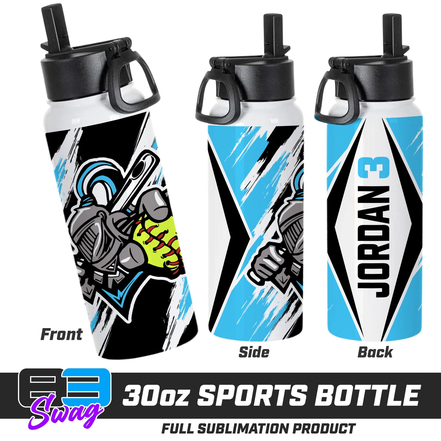 30oz Sports Tumbler - Knights Softball