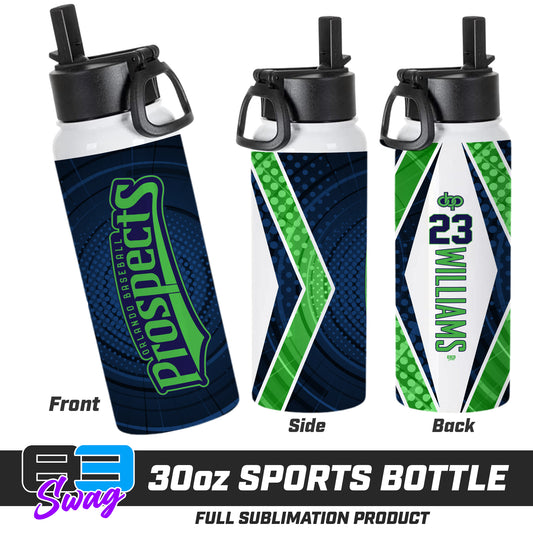 CUSTOM 30oz Sports Tumbler - Orlando Baseball Prospects - OBP