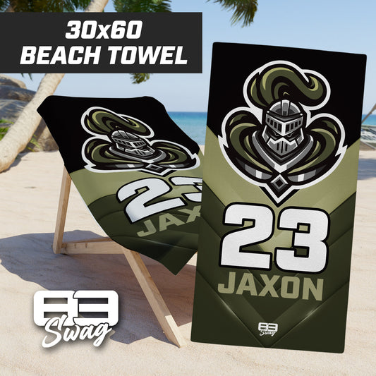 Crusaders Baseball - 30"x60" Beach Towel