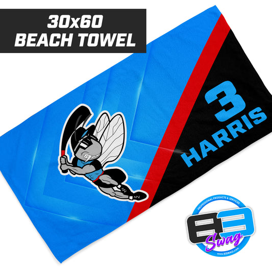 NBC Gnats - 30"x60" Beach Towel